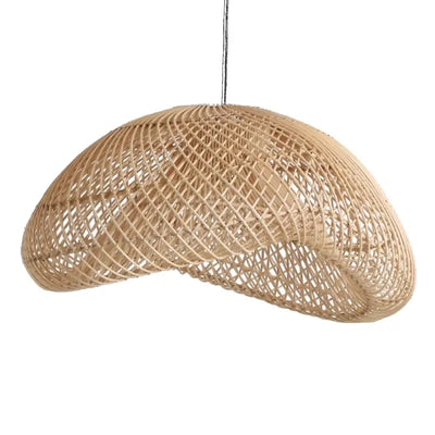 Boho Hängeleuchte Rattan – Labyrinth