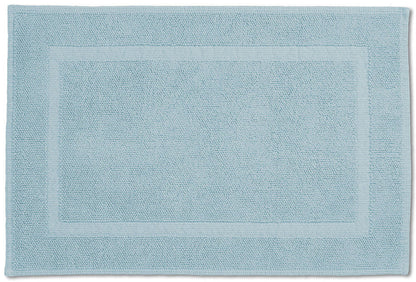 Rhomtuft Vorleger/Badvorleger Pearl in Aquamarin, frische Farben für ein belebendes Bad.