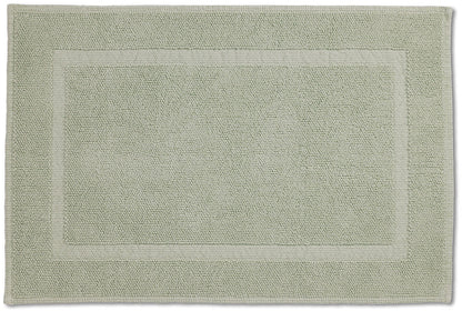 Rhomtuft Vorleger/Badvorleger Pearl in Jade-Grün, frischer und stilvoller Teppich für Ihr Bad.