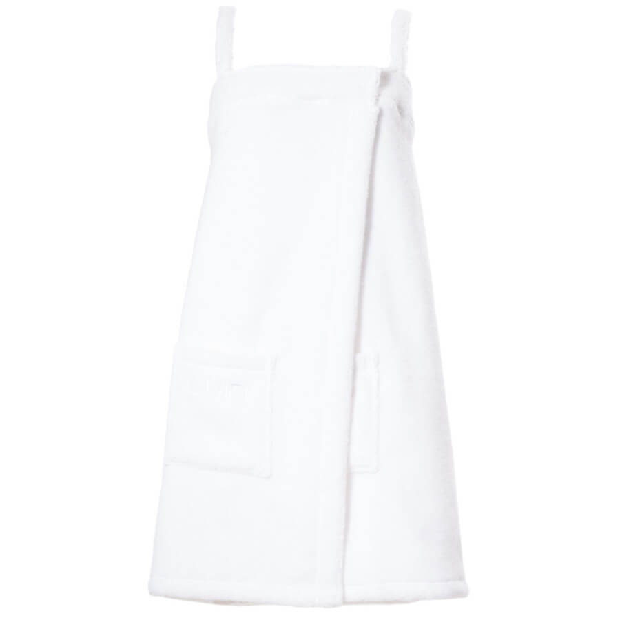 Luin Living SPA Saunakleid, Damen, Baumwolle, saugstark, Snow White: Bequemes Kleid für die Sauna.