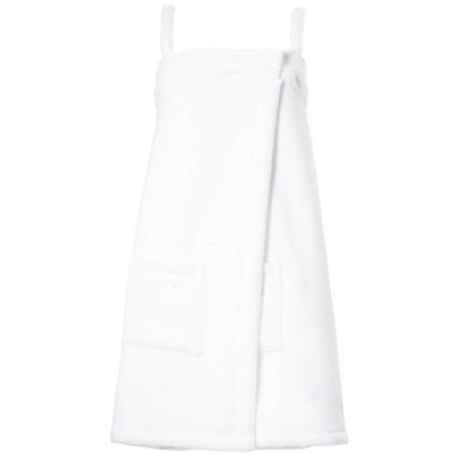 Luin Living SPA Saunakleid, Damen, Baumwolle, saugstark, Snow White: Bequemes Kleid für die Sauna.