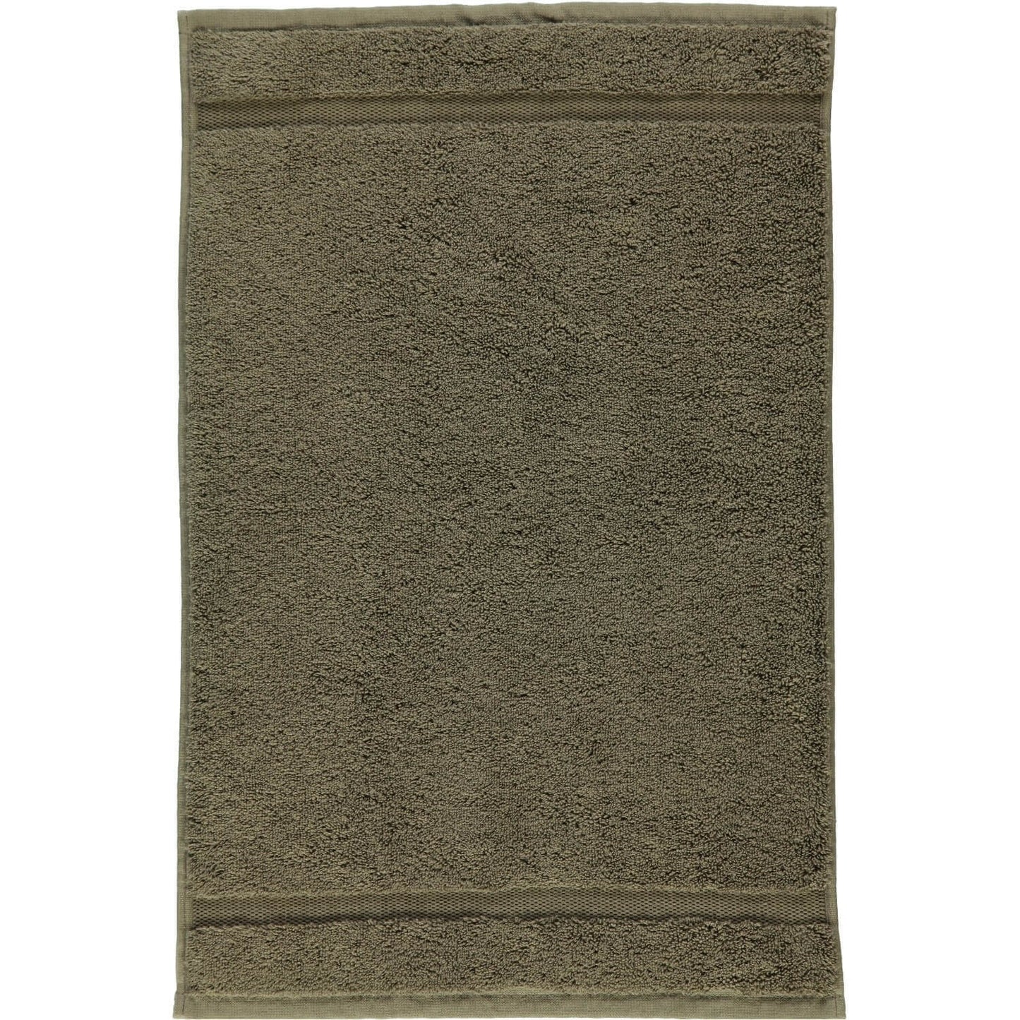 Saunatuch oder Saunahandtuch Princess von Rhomtuft in elegantem Taupe, für stilvolle Sauna-Gänge.