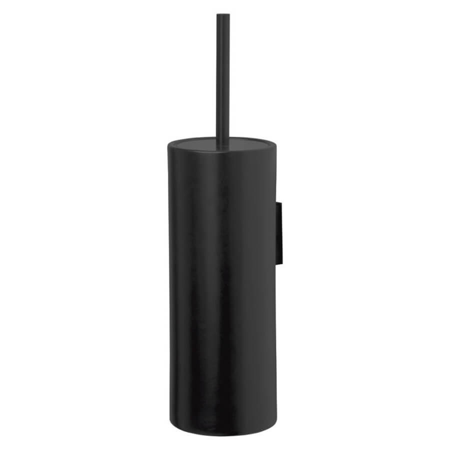 Aquanova Forte Schwarze WC-Bürste für Wandmontage: Moderne schwarze WC-Bürste für Ihr Badezimmer.