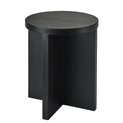 Schwarzer Hocker "Cole": Der Badhocker von Aquanova ist ein modernes und stilvolles Badaccessoire.