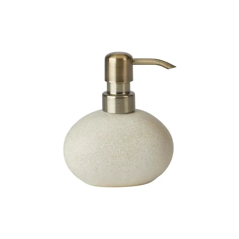 Badaccessoires Ugo Sand – Steingut mit Bronze