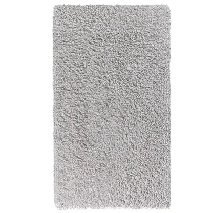 Moderner Badteppich Shaggy Filo Hochflor Schlaufen Flor Beige