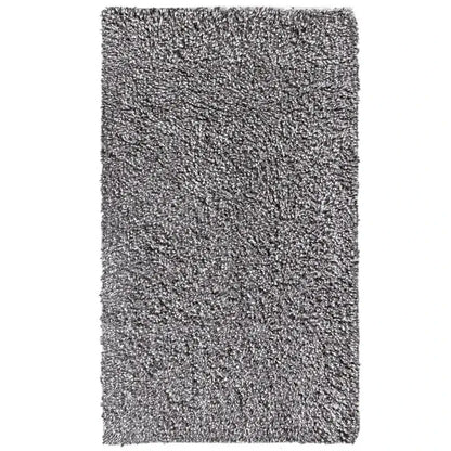 Moderner Badvorleger Shaggy Filo Charcoal Grau für Badezimmer