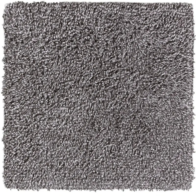 Shaggy WC-Vorleger Filo quadratisch in Dunkelgrau Charcoal