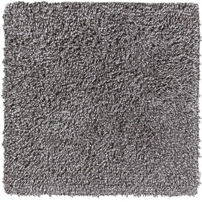 Shaggy WC-Vorleger Filo quadratisch in Dunkelgrau Charcoal