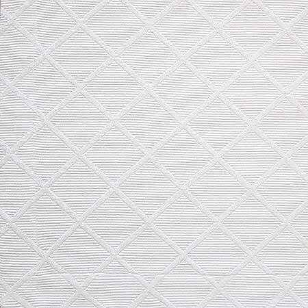 Stilvoller Überwurf für Ihr Bett: Weiße Baumwoll-Tagesdecke Vera mit Rautenmuster von Evelyn Kahle: Der Überwurf verleiht Ihrem Bett einen stilvollen Look.