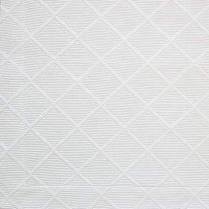 Stilvoller Überwurf für Ihr Bett: Weiße Baumwoll-Tagesdecke Vera mit Rautenmuster von Evelyn Kahle: Der Überwurf verleiht Ihrem Bett einen stilvollen Look.