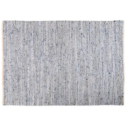 teppich-atlas-flach-gewebt-160x230-leder-baumwolle-blau-weiss