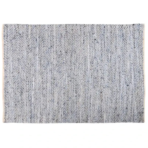 Teppich Atlas 160×230 – Leder-Baumwolle, flach gewebt