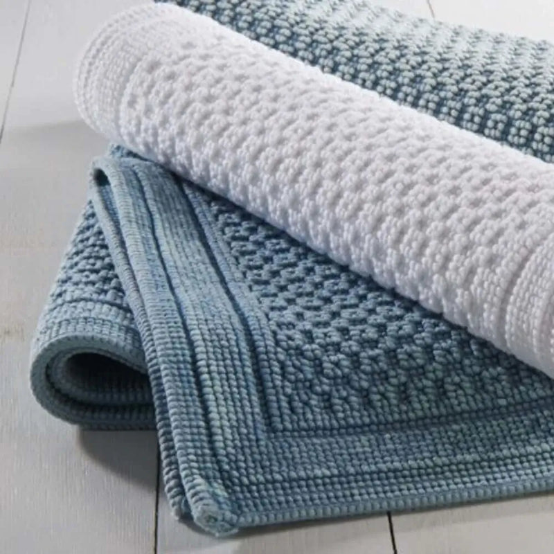 Teppichvorleger im Used-Look – stylische, robuste Badezimmermatten mit einem trendigen Vintage-Design für einen gemütlichen und modernen Akzent