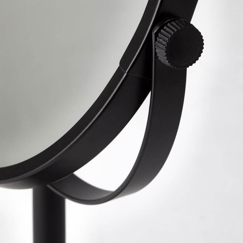 Aquanova Beau Moderner Tischspiegel in tiefem Schwarz: Ein Design-Statement für Ihr Zuhause.