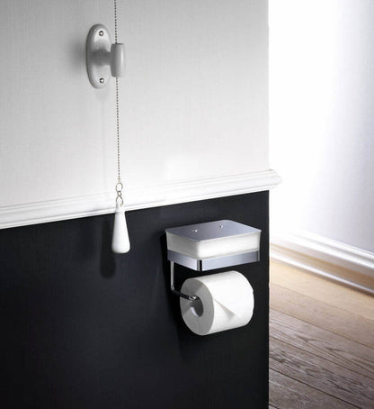 Toilettenpapierhalter mit Feuchtbox "Gifix Uno/Tono" von Giese: Hygienische Sauberkeit ohne Bohrlöcher – dieser Halter von Giese (WC Duo) lässt sich ganz einfach ankleben und ist ein praktischer Helfer.