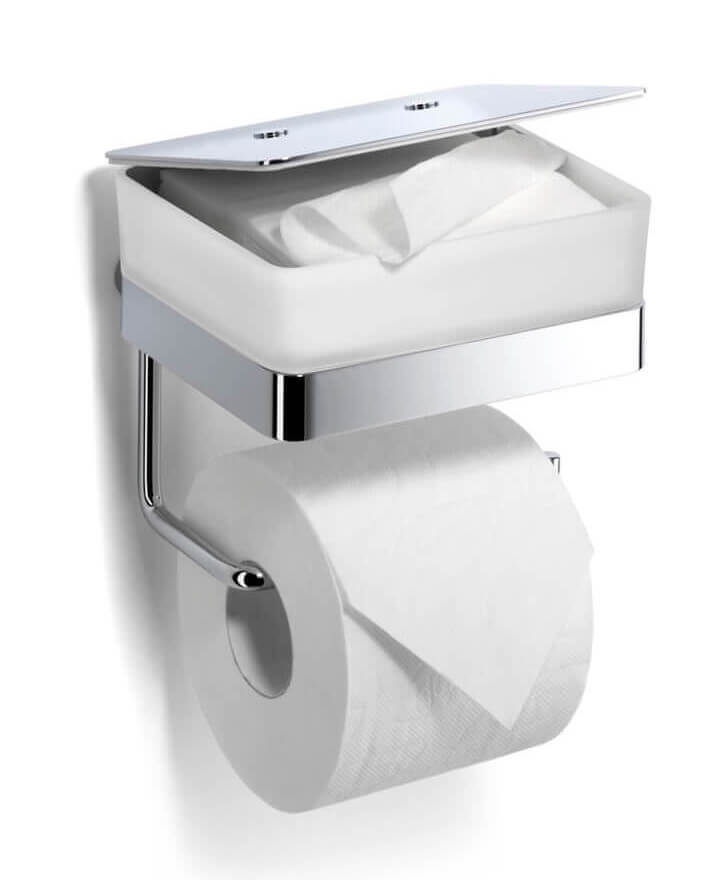 Toilettenpapierhalter mit Feuchttücherbox "Gifix Uno/Tono" von Giese: Alles an einem Platz – dieser Halter von Giese (WC Duo) ist ein praktischer Helfer für Ihr WC.