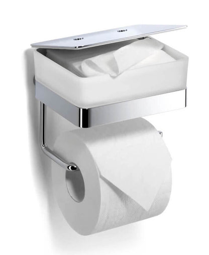 Toilettenpapierhalter mit Feuchttücherbox "Gifix Uno/Tono" von Giese: Alles an einem Platz – dieser Halter von Giese (WC Duo) ist ein praktischer Helfer für Ihr WC.
