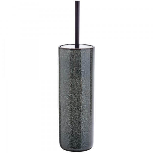 Aquanova Ugo Toilettenbürste in Oliv/Schwarz: Moderne Bürste aus Keramik mit Glasüberzug für Ihr WC.