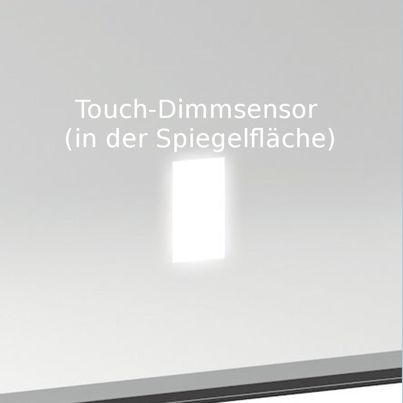 ouchdimensor für Badspiegel von Vogelsang – Modernes Steuerzubehör, das eine stufenlose Helligkeitsanpassung ermöglicht, ideal für eine individuelle Beleuchtung im Badezimmer