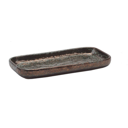 Aquanova Ugo Utensilienablage, rechteckig, Keramik, Vintage Bronze: Stilvolle Ablage für Ihr Badezimmer.