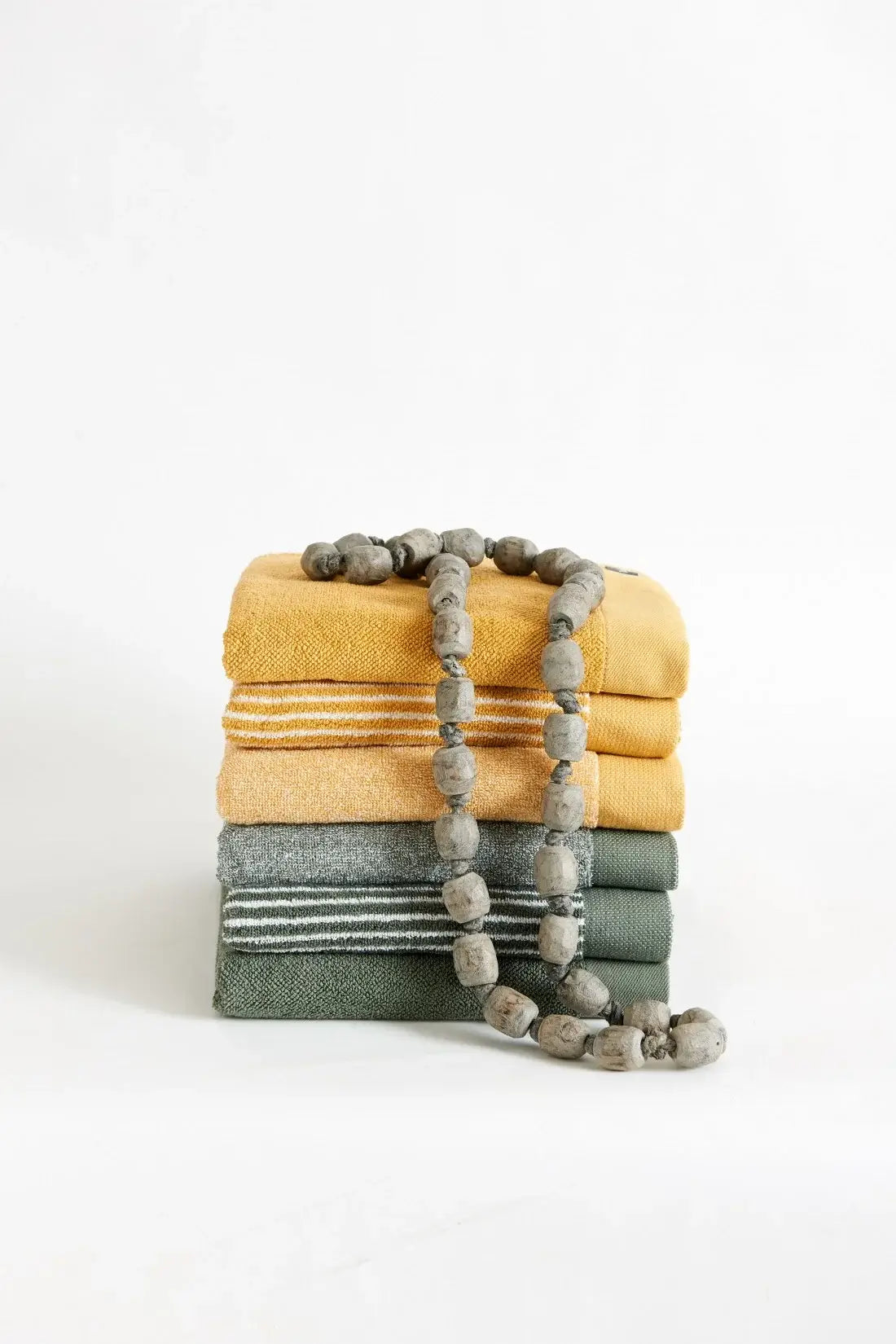 Detailansicht Vandyck Petit Ligne Handtuch – schmal gestreiftes Muster, hochwertige Baumwolle & moderner Stil