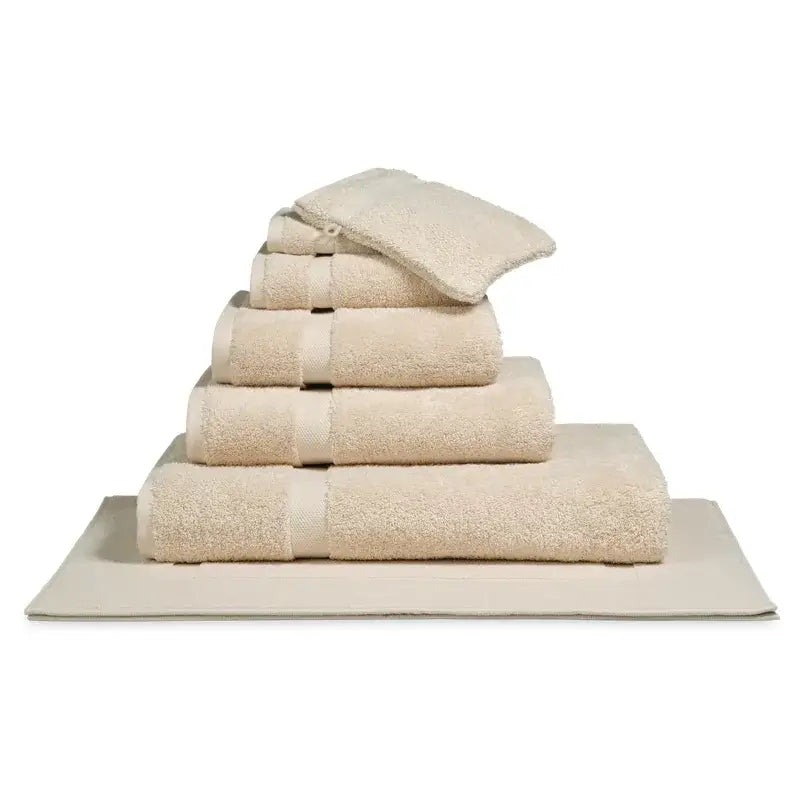 Handtücher mit Bordüre Vandyck Ranger – desert / 2er Set Gästehandtuch 40 x 60 cm