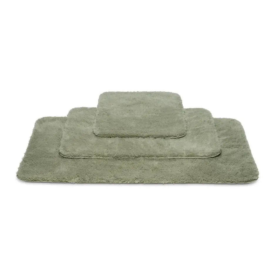 Vandyck Toronto Badteppich Smoke Green – weiche Badematte in rauchigem Grün, flauschig & rutschfest als WC-Vorleger