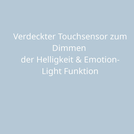 Vogelsang Spiegel mit verdecktem Touchsensor – dimmbar mit Helligkeit und Emotion Light Funktion