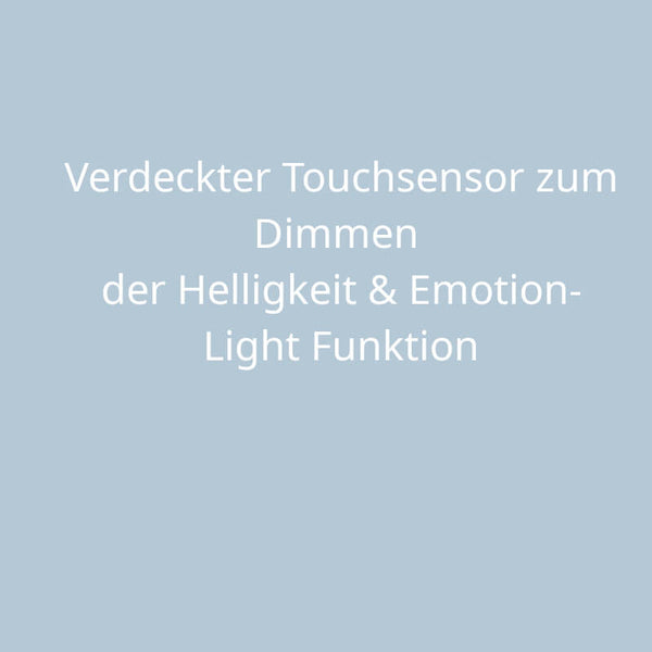 Verdeckter Touchsensor | Dimmen Helligkeit & Emotion-Light