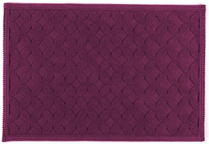 Vorleger Seaside von Rhomtuft/Badezimmermatte in Berry, kräftige Farben für einen farblichen Akzent.