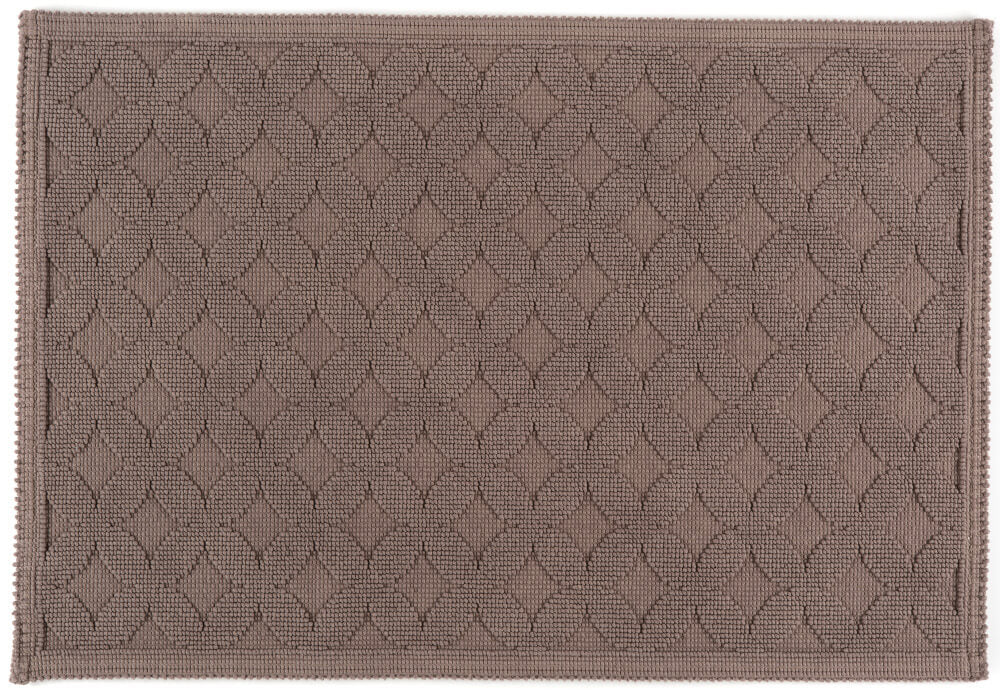 Vorleger Seaside von Rhomtuft/Badezimmermatte in Taupe, harmonische Farben für ein entspannendes Bad.