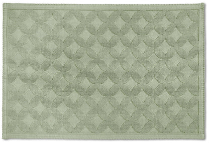 Rhomtuft Seaside Vorleger in Olive: Hochwertige Badezimmermatte für Ihr Bad.