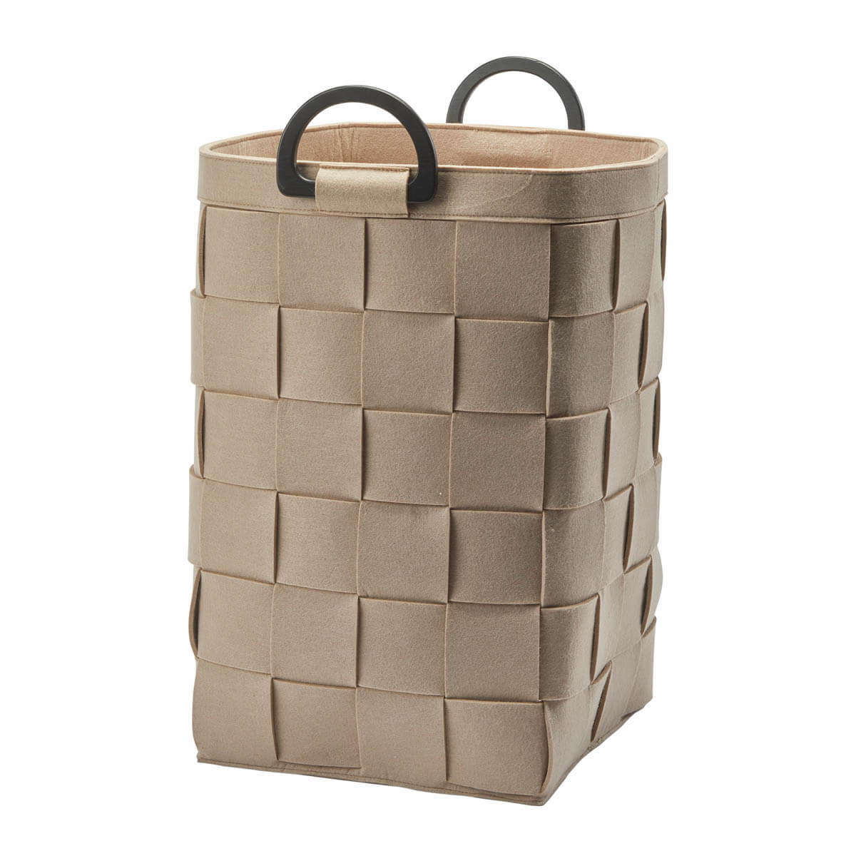 Aquanova Dix Wäschetonne/Wäschebehälter, Beige: Stilvolle Aufbewahrung für Ihre Wäsche.