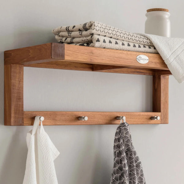 Wandbord aus Holz | Spa