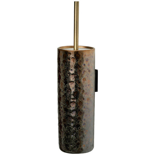 Aquanova Ugo Wand-WC-Bürste, Vintage Bronze: WC-Garnitur im Antik-Look zur Wandbefestigung.