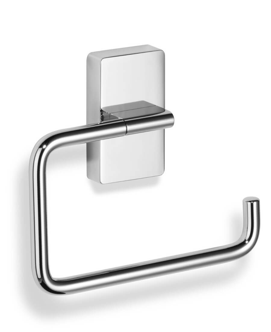 Ein WC-Rollenhalter zum Kleben, von Giese, für die rechte Seite der Toilette.