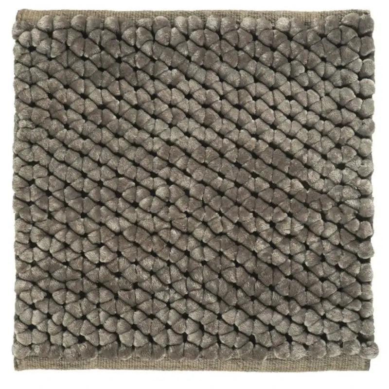 WC-Vorleger Onyx in Desert von Aquanova in 60x60 cm – ausgefallener und weicher Badteppich für ein stilvolles Badezimmer.