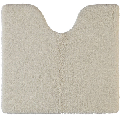 Rhomtuft Square Aspect WC-Vorleger mit Ausschnitt in Natur: Passender Vorleger für Ihre Toilette.