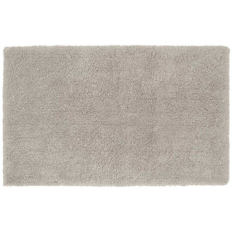 Weicher Hochflor-Badteppich in Trüffel-Greige – Badezimmerteppich Jaro von Aquanova für gemütliches Wohnbad