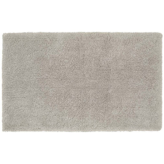 Weicher Hochflor-Badteppich in Trüffel-Greige – Badezimmerteppich Jaro von Aquanova für gemütliches Wohnbad