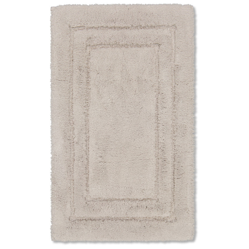 Weicher Flor mit Struktur: Baumwoll-Badematte Harmony von Luin Living