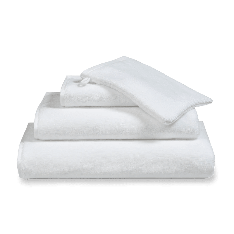 Vandyck Verona Handtuch weich & saugfähig – 2er Set Gästehandtuch 30 x 50 cm / weiß