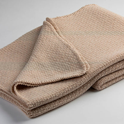 Evelyn Kahle Oslo Wohndecke/Strickdecke, Natur: Stilvolle Strickdecke für Ihr Zuhause.