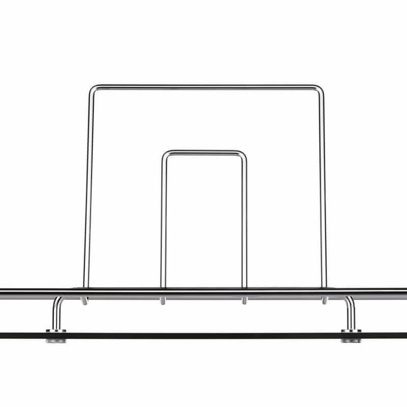 Zeitungshalter/Tablethalter für die Badewannenbrücke Flatbord von Giese: Unterhaltung in der Badewanne – dieser Halter von Giese macht das Baden zum Vergnügen.